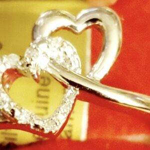 Elegant Silver Heart Necklace